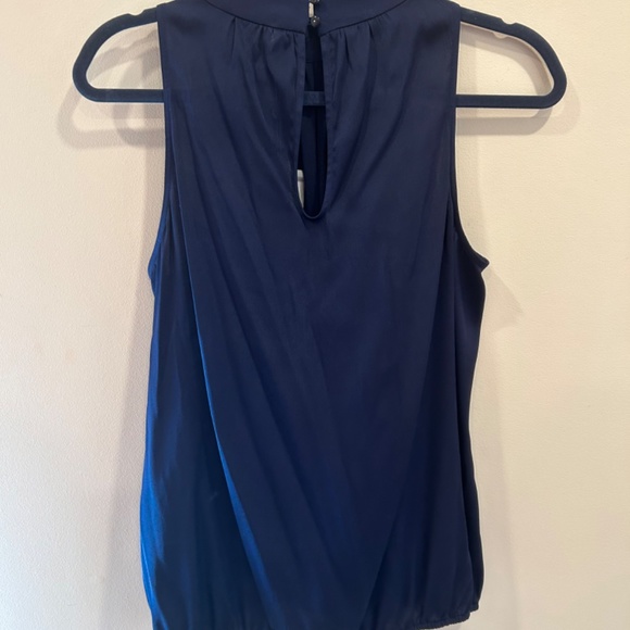 Trina Turk Navy Blue Blouse - Picture 5 of 5